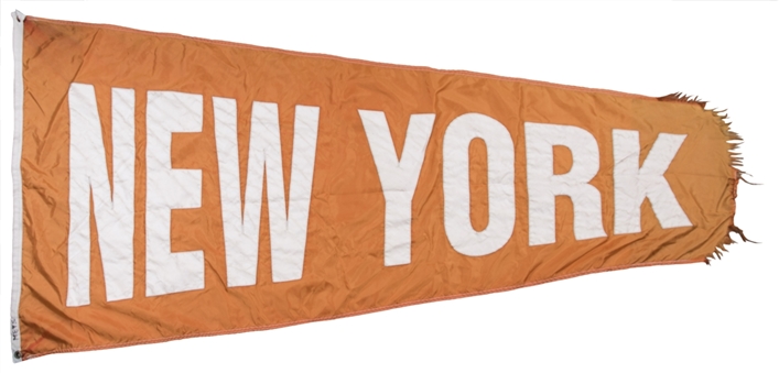 New York Mets Flag Flown At Candlestick Park 